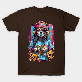 Sugar Skull Girl T-Shirt